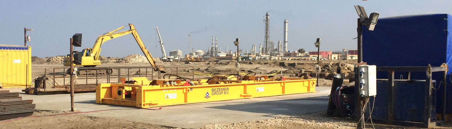Zohr Project Egypt 400 ton linear winch KTC400