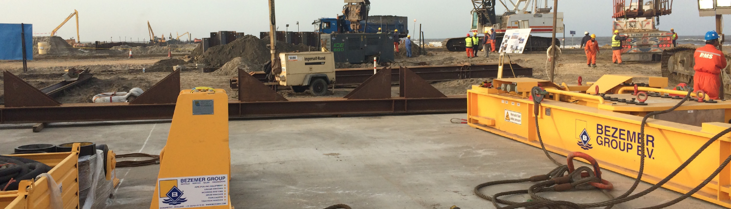 Zohr Project Egypt 400 ton linear winch KTC400