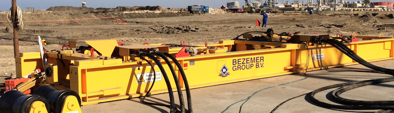 Zohr Project Egypt 400 ton linear winch KTC400