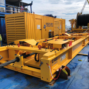 Castor Project Spain 300 ton linear winch C600