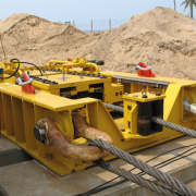 Tap Project Albania 100 ton linear winch CLI 210