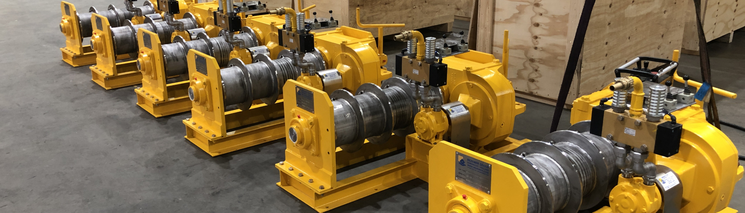 Bezemer Screen Lifting Winches 2 Bezemer Screen Lifting Winches