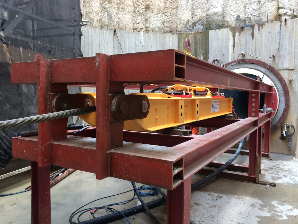 SCPX Project Azerbaijan / Georgia  100 Ton Linear Winch CLI 210 | Bezemer Group