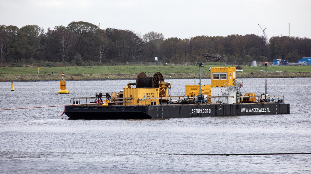 Maasdeltatunnel Project - One of Bezemers Winches