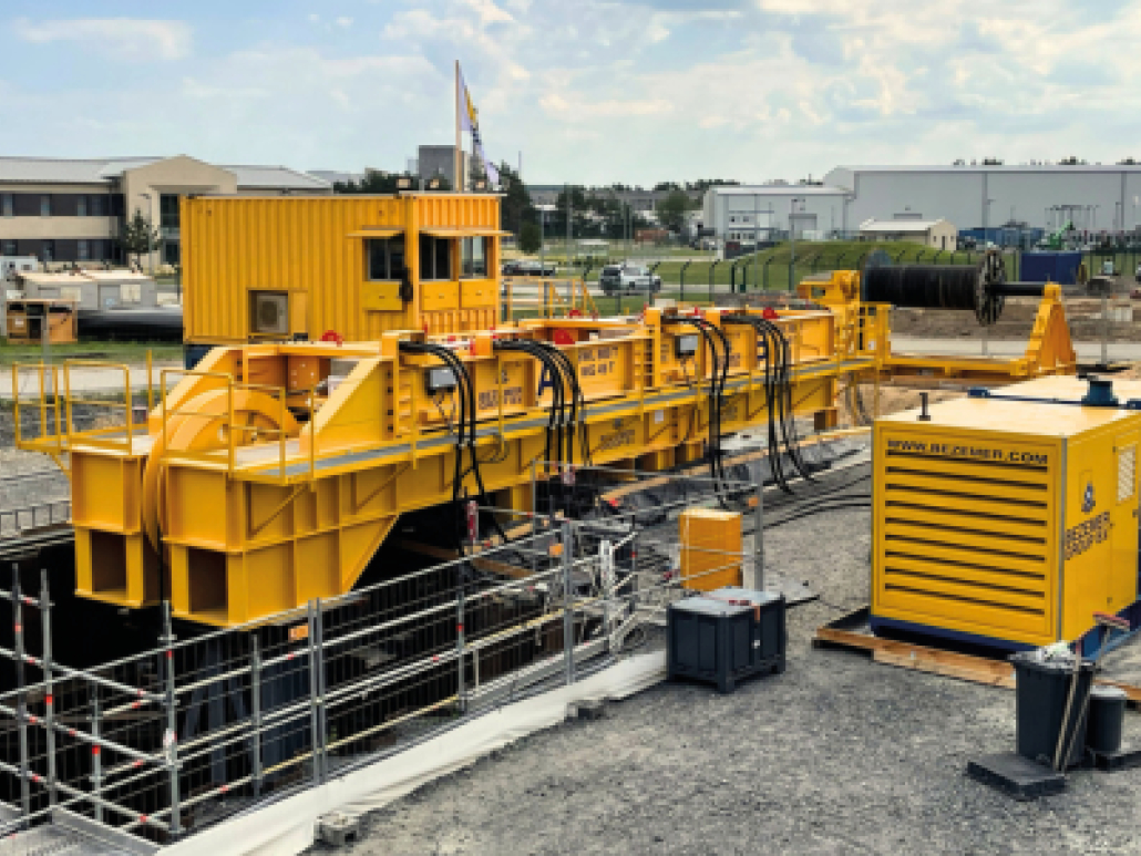 Project Ostsee FSRU 800T winch KTC 800 | Bezemer Group